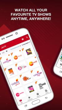 JioTV 截图 1