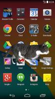 Гуляющий кот в телефоне Шутка скриншот 3