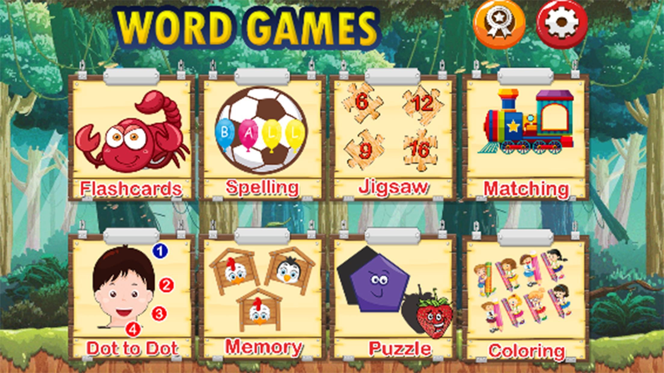 Игра Word. Учим английский игра. English Words игра на компьютер от 6 до 14 лет. 7 words game