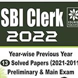 SBI CLERK PREVIOUS YEAR SOLVED