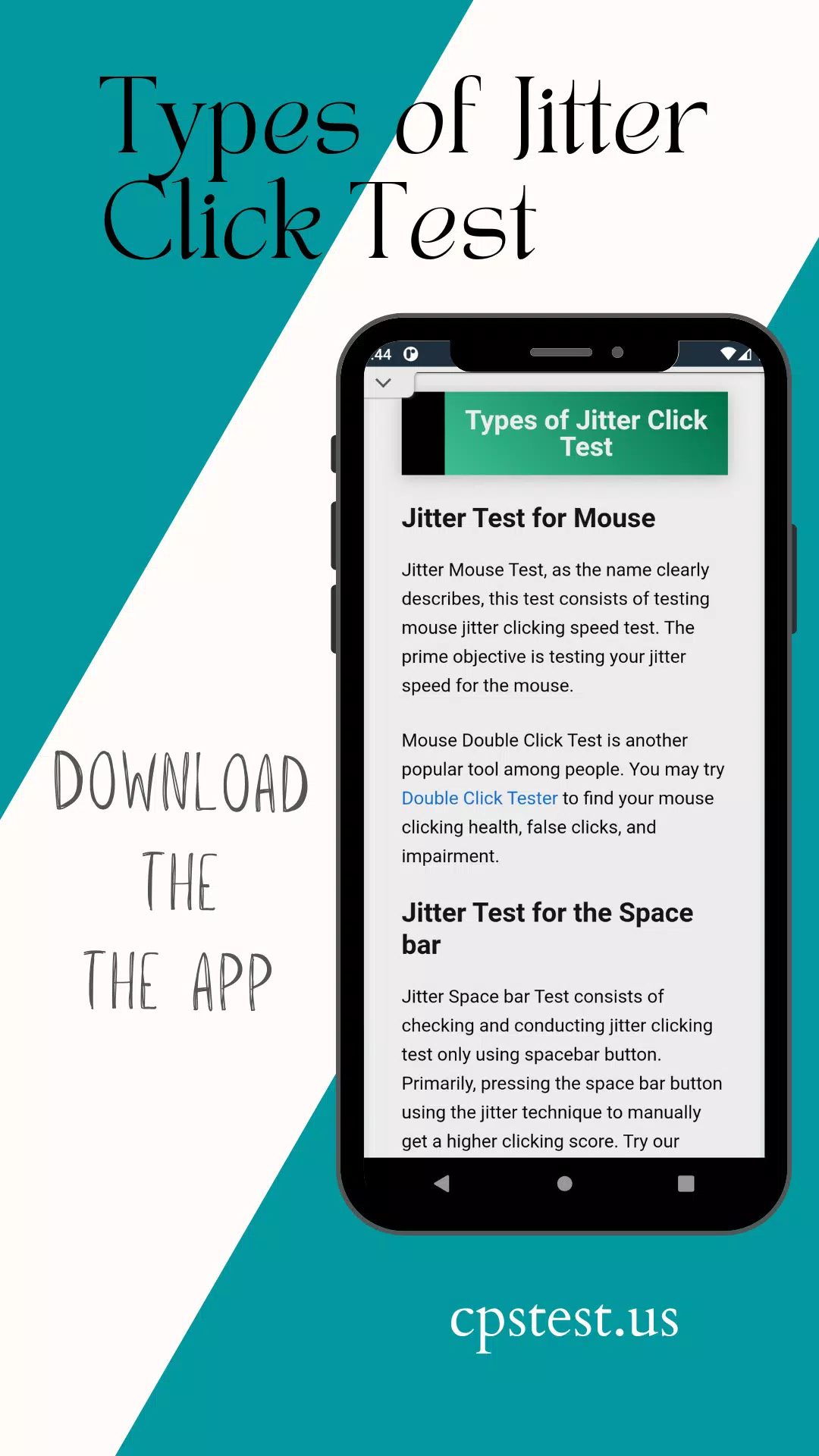 Space Bar Test - Check Your Space Bar Clicking Speed