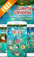 Colorful Xmas 2 in 1 Theme poster