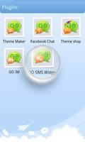 GO SMS Pro Theme Maker plug-in پوسٹر