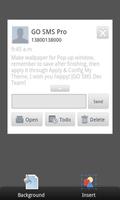 GO SMS Pro Theme Maker plug-in capture d'écran 3