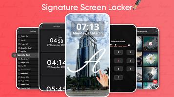 Signature Screen Locker Affiche