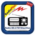 radio plus mauritius icône