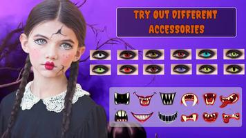 Halloween Makeup Photo Editor اسکرین شاٹ 1