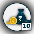 Daily earn rupees info. icône