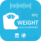 Digital scale to weight grams icon