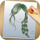 Hairstyles Sketch : Learn to D APK