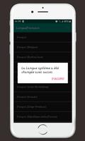 Langue Francais اسکرین شاٹ 1