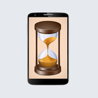 Téléphone Temps d'utilisation icône