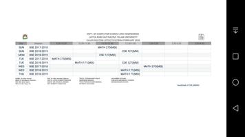 CSE Routine App (JKKNIU) screenshot 2