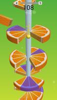 Helix Fruit Ball Jump capture d'écran 3