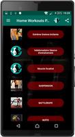 Home Workouts Fitness Trainer capture d'écran 3