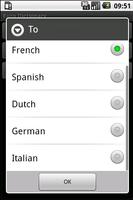 Euro Dictionary capture d'écran 1