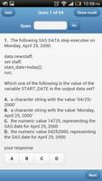 Base SAS Practice Exam Pro capture d'écran 3