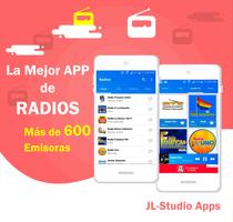 Radios de Perú  FM - Radios Pe پوسٹر