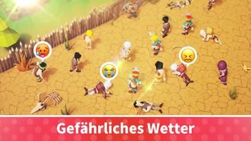 Überlebensinsel-Idle-Spiel Plakat