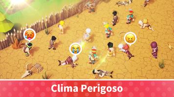 Ilha do Sobrevivente-Idle Game Cartaz
