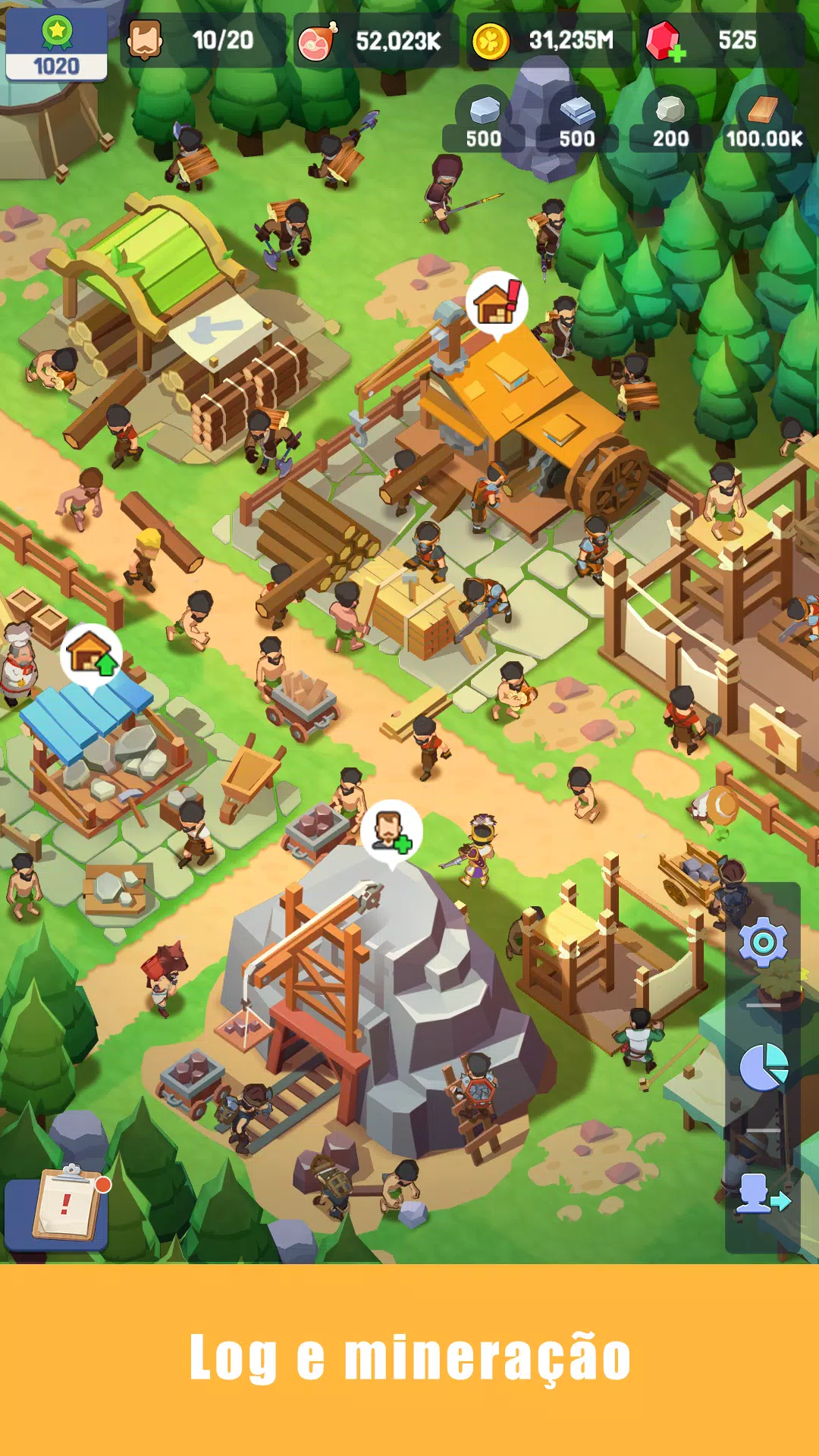 Download do APK de Ilha do Sobrevivente-Idle Game para Android