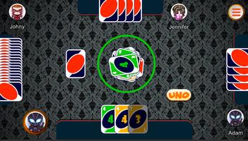 Uno-Card Reverse Cards Uno Rules Game اسکرین شاٹ 3