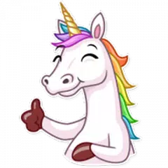 WAStickerApps Unicorn アプリダウンロード