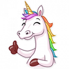 WAStickerApps Unicornio icono