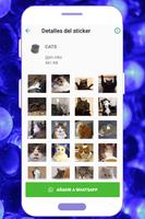 WAStickerApps Cats Crazy imagem de tela 2