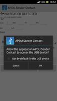 APDU Sender Contact capture d'écran 1