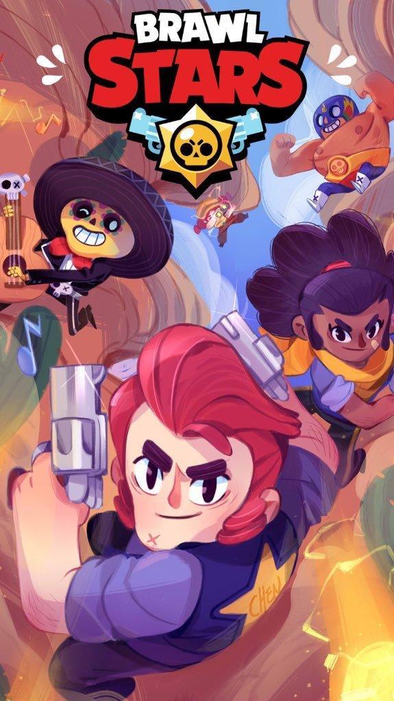 Bs Wallpapers For Android Apk Download - brawl stars wallpaper leon anime