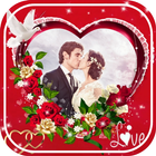 Valentine Day Photo Frame آئیکن