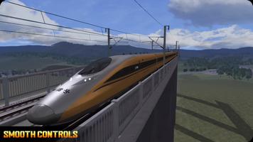 Bullet train simulator: train  poster