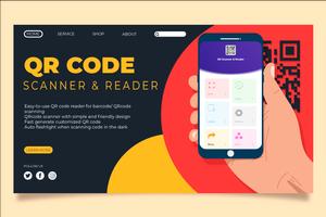 QR Code Scanner & Barcode Reader Affiche