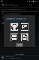 Wi-File Transfer capture d'écran 1