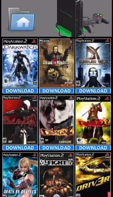 Download de jogos, games, ROMs e ISOs de PSX, PS2, PS3, DS, PSP