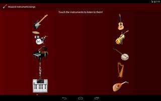 Instrument songs capture d'écran 3