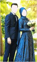 Hijab Couples Photo Suit captura de pantalla 1