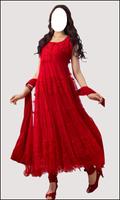 Women Girls Anarkali Frocks Poster