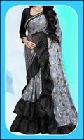 Women Fashion Ruffle Sarees ảnh chụp màn hình 3