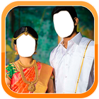 South Indian Couple Photo Suit ikona