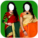 Women Fashion saree photo Suit aplikacja
