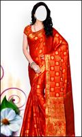 Women Fashion saree photo Suit poster