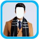 Men Fashion Scarf Photo Suit APK