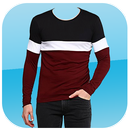 Men T-Shirts Photo Suit Editor aplikacja