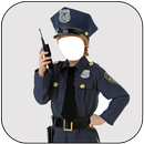Kids Police Costume For Boy Photo Suit APK