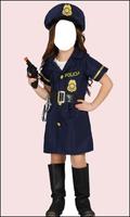 Kids Police Costume For Girls capture d'écran 1