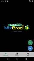 Radio Mix Brazil USA الملصق