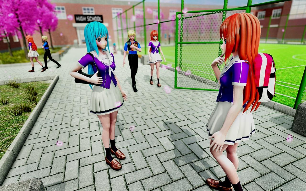 Android 向 け の Anime School Girl APK を ダ ウ ン ロ-ド し ま し ょ う