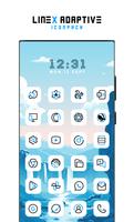 LineX Adaptive IconPack تصوير الشاشة 1